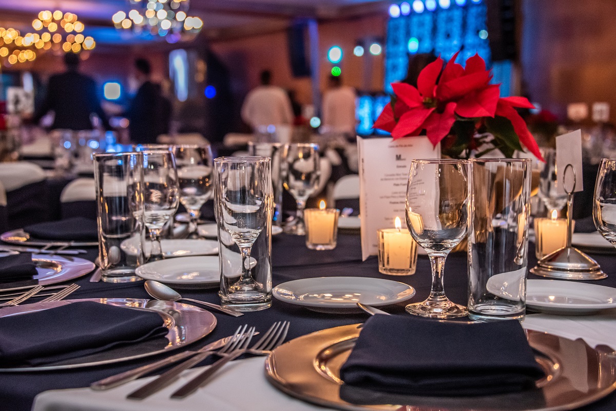 Location de salle pour une soirée de Noël d'entreprise